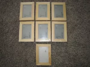 IKEA RAM Standard Wood Frames 4”x 6” Ready to Stain 19 Total Frames *Brand New* - Picture 1 of 4