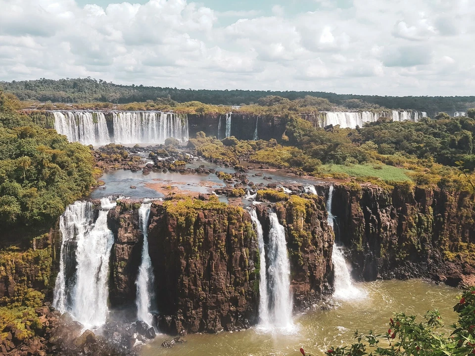 IGUAZU FALLS Argentina Brazil Waterfalls Nature River PICTURE POSTER PHOTO  - Image 1 of 1