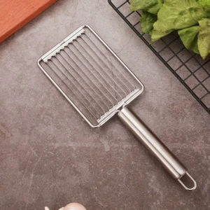 Tomato Potato Slicer Stainless Steel Ham Cutter Food Processors Fruit Tools - Picture 1 of 8
