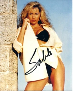 WWF Wrestler RENA LESNAR foto autografata firmata SABLE - Foto 1 di 1