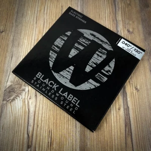 Warwick Black Label Stainless Steel Bass Strings 5-String Set (Long Scale, Low - Picture 1 of 2