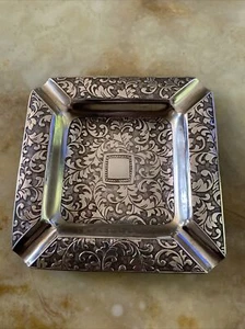 lovely vintage silver plated ashtray - Picture 1 of 7