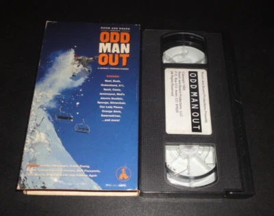 Odd Man Out :  A Journey Through Europe (VHS, 1995) Oasis Snowboarding Rare OOP - Image 1 of 4
