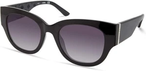 Guess GUA00013 01B Black Round Plastic Sunglasses Frame 50-20-135 *SD - Picture 1 of 1