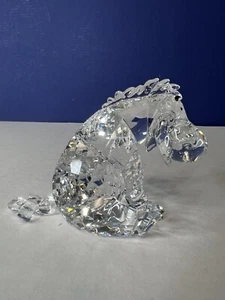 Swarovski Crystal "WINNIE THE POOH's-EEYORE" Mint Condition-Original Box & Cert. - Picture 1 of 14