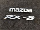 2004 2005 2006 2007 2008 Mazda RX8 RX-8 Rear Emblem Badge Set OEM Mazda RX-8