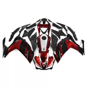 Injection Red Fairing Kit for 2015-2018 Yamaha YZF R3 R25 ABS Plastic Bodywork - Picture 1 of 12