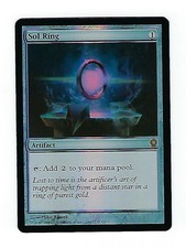 SOL RING FtV From the Vault Relics MTG Magic the Gathering Foil Card LP