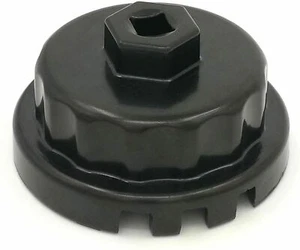  64mm Oil Filter Cup Wrench Remover Kit Fits Toyota Lexus Scion 2.5-5.7L Engines - Picture 1 of 7