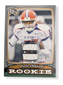 08 Rookie Progression Game Worn Jersey Bronze Card Andre Caldwell #PRAC 95/299