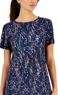 Camiseta y leggings ID IDEOLOGÍA para mujer Modsplatter Birdseye malla XS Indigo Sea Foto 1 de 4