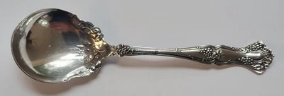 Cuchara de azúcar International Silver Vintage 1904 6" placa de plata excepcional Foto 1 de 3