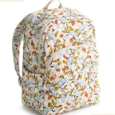 Vera Bradley Essential Large Cotton Backpack "Abuzz" - 50154-22609 NWT - Image 1 of 4