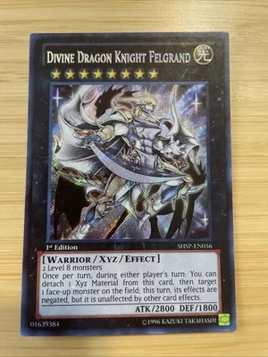 Divine Dragon Knight Felgrand SHSP-EN056 Shadow Specters 1st Edition NM YUGIOH - Image 1 of 4