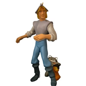 Pocahontas Sammlung Captain John Smith und Meeko Hallmark Andenken Ornament - Bild 1 von 4