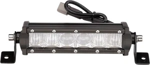 Moose Single Row LED Light Bar 30W 8" Black Clear - Picture 1 of 1