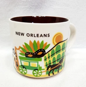 Starbucks New Orleans You Are Here Collection 14oz Coffee Mug 2017 - Picture 1 of 6