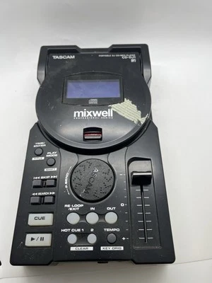 TASCAM MIXWELL CD-DJ1-MP3 PROFFESSIONAL PLAYER TESTED UNIT ONLY - Image 1 of 4