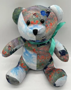 Claude Monet Painting Fabric 11in Teddy Near PL4 - Picture 1 of 9