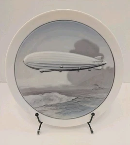 Antigua placa conmemorativa Graf Zeppelin USS Los Angeles 1925 de Rosenthal - Imagen 1 de 5