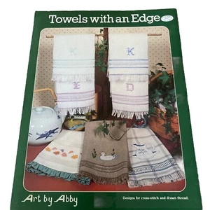 Towels With An Edge Art By Abby X stitch - Picture 1 of 4