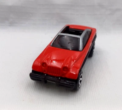 1999 Hotwheels First Edition Jeepster Red Die Cast - Image 1 of 4