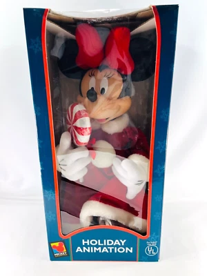 VTG Santas Best Holiday Animation 1997 Xmas Minnie Mouse Unlimited 18" - NEW! - Image 1 of 4