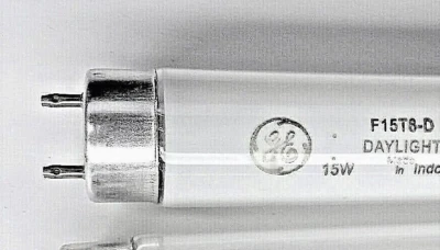 GE F15T8/D 15W T8 6500K 18" Fluorescent Linear Light Bulb Replace Sylvania 21600