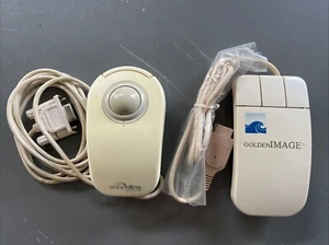 SUNNYLINE GOLDENIMAGE Trackball MOUSE MAUS AMIGA / ATARI JOYSTICK PC - Rarität - Afbeelding 1 van 5