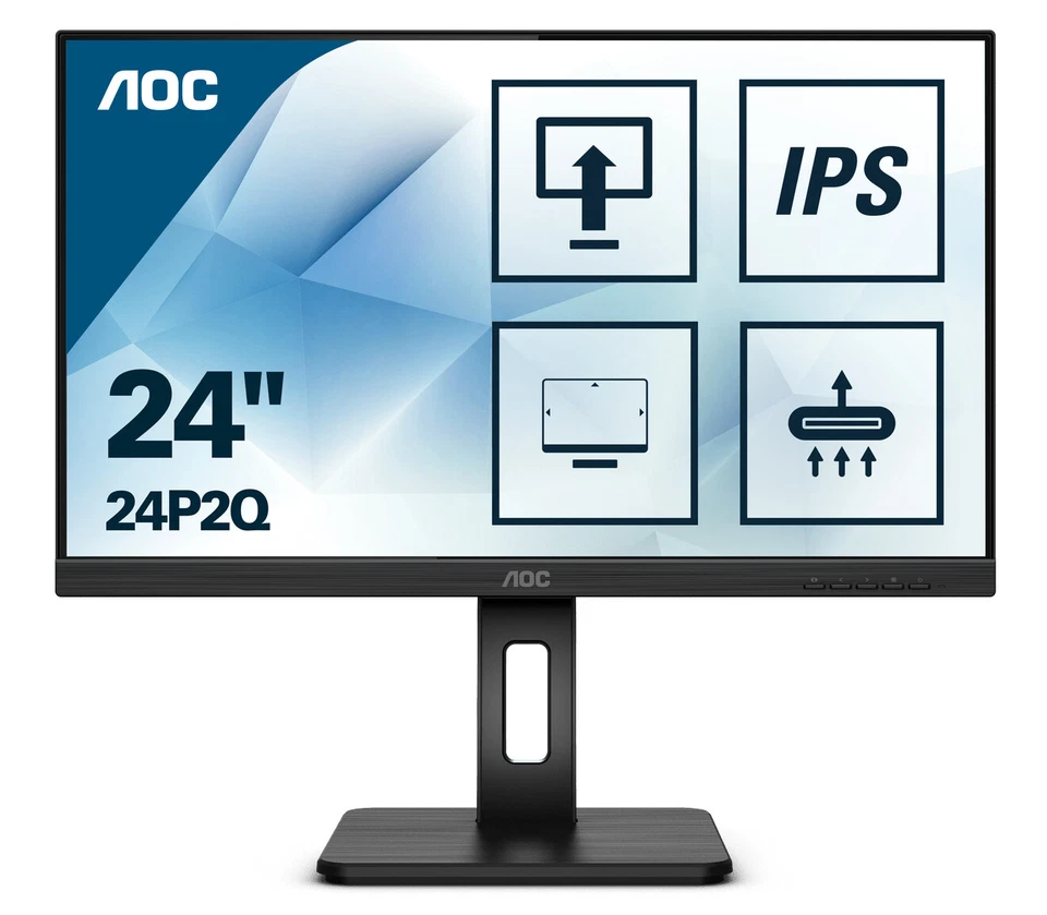 AOC 27P2Q 27 Zoll IPS LED Monitor - Schwarz