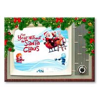 Details about   SANTA CLAUS KITTEN MAGNET Christmas Vintage Retro Holiday Cat Art 2.25 Inch