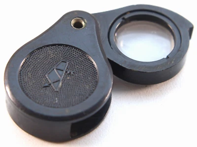 USSR Vintage Soviet Magnifying Glass Pocket Folding 7 x Loupe - Image 1 of 4