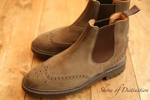 Church's Mcentyee Brown Suede Chelsea Brogue Boots Herren UK 8 G US 9 EU 42 - Bild 1 von 11