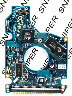 PCB - Toshiba 80GB MK8025GAS (HDD2188 U ZE01 T) G5B000465 B0/KA024A Hard Drive - Image 1 of 4