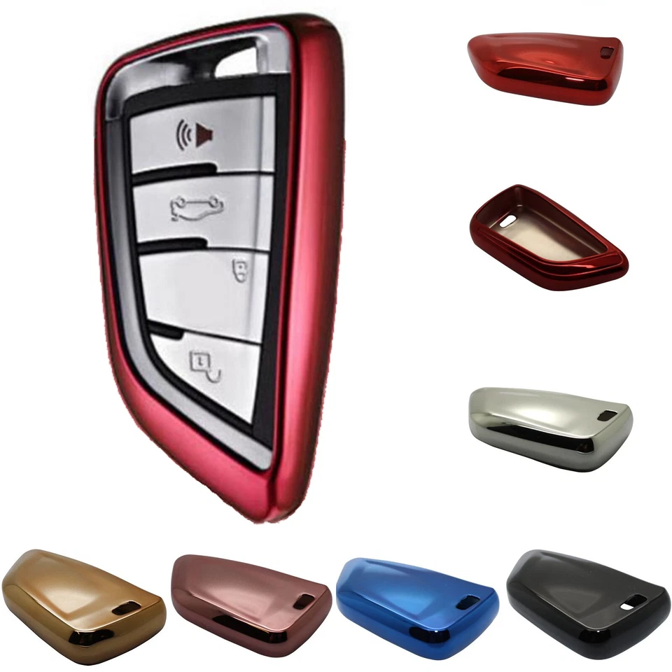 Suitable for BMW 7 Series G11 G12 Key Cover Key Case Red Blue - Image 1 of 1