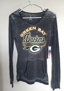 Hoodie Green Bay Packers NFL Team Apparel Juior's S Sheer Kangaroo Pocket NEW - Picture 1 of 3