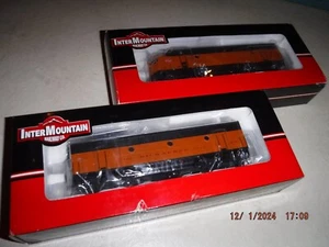 INTERMOUNTAIN HO MILWAUKEE ROAD EMD F7A & B #117C & #118B w/SOUND & DCC - NEW! - Picture 1 of 7