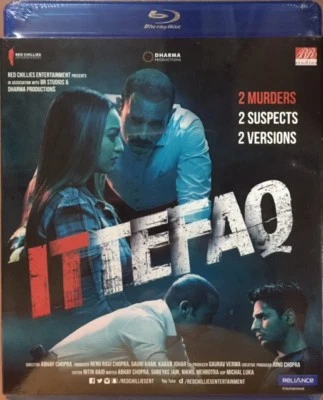 ITTEFAQ BLU-RAY - SIDHARTH MALHOTRA SONAKSHI SINHA - BOLLYWOOD MOVIE BLURAY - Image 1 of 2