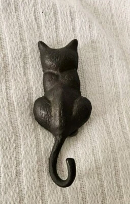 Llamador de puerta de gato de latón - SPI San Pacific Foto 1 de 4