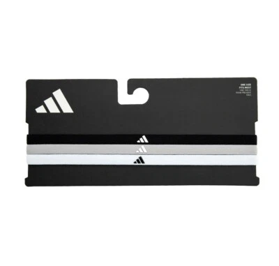 Paquete de 3 diademas de tenis Adidas para correr baloncesto unisex IK0471 Foto 1 de 4