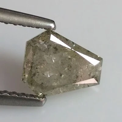 1.18cts Untreated Fancy cut Salt Pepper Natural Earth Mined Loose Diamonds - Image 1 of 4