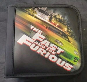 Cd DVD, 24 Disc Folder Carry Case Storage Media The Fast And The Furiious - Afbeelding 1 van 5