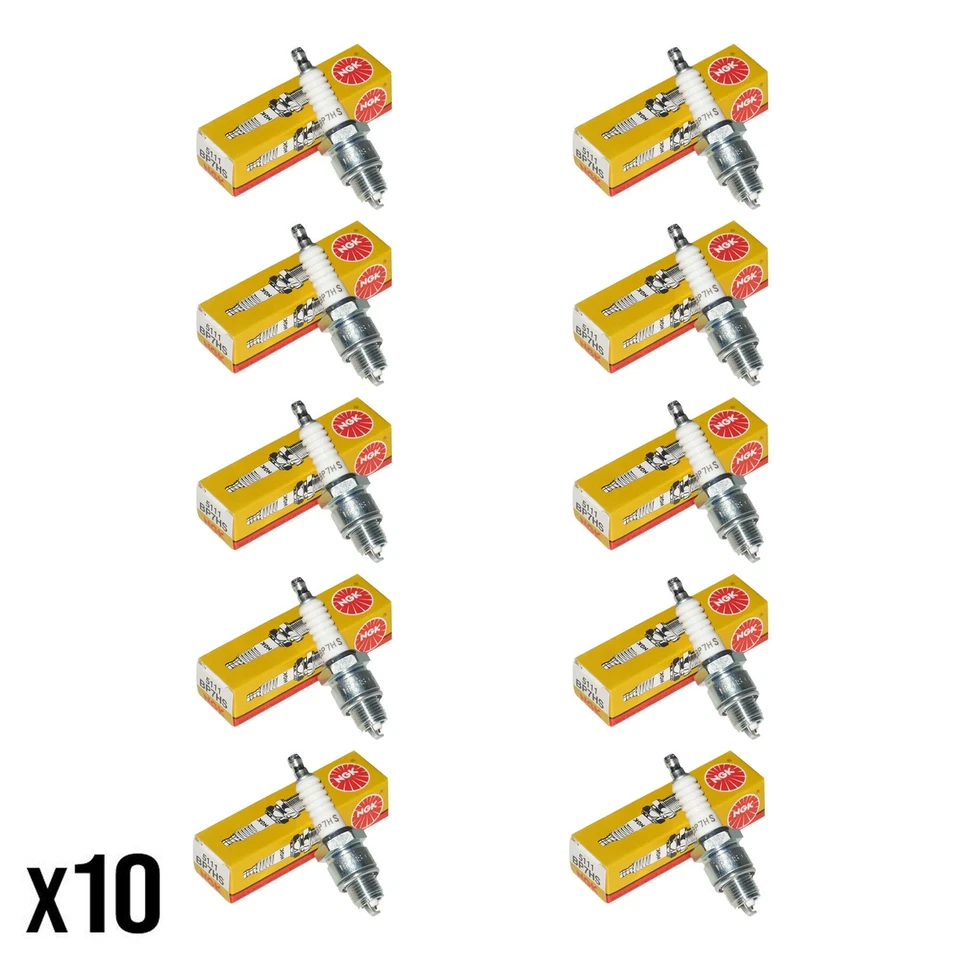 Paquete de 10 bujías NGK BP7HS 5111 para PGO Big Max 50 R Cromo 2003 Foto 1 de 1