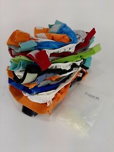 Lot Of 13 Medium GDiapers With Plastic Liners & Replacement Hook Kit