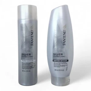 Pantene Silver Expressions Color Enhancing Shampoo & Conditioner Set New - Picture 1 of 1