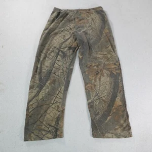 Y2K Camo Pants Medium Green Short Capri Realtree Hardwood Outdoor Tree Top 28x25 - Picture 1 of 19