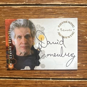 2004 Alias Season 3 David Cronenberg as Dr Edward Brezzel A21 Autographed Card - Picture 1 of 2