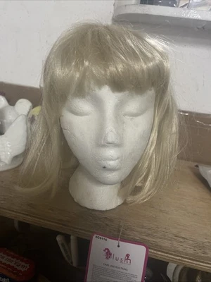 Atayea блондинка Боб парик женщина челка короткий прямой синтетический вечеринки женский косплей - Изображение 1 из 4