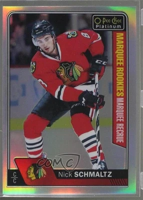 2016-17 O-Pee-Chee Platinum Marquee Rookies Rainbow Nick Schmaltz #154 Rookie RC - Image 1 of 2