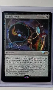 2022 MTG Magic The Gathering UNF Unfinity Galaxy Foil #353 Black Hole - Picture 1 of 2